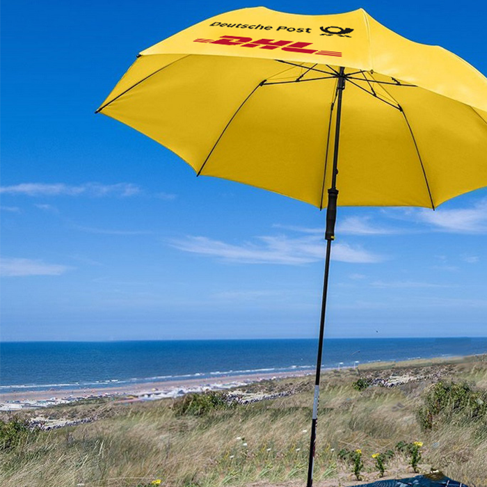 Strand-Sonnenschirm, DPDHL