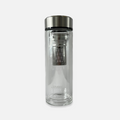 Doppelwandige Glasflasche