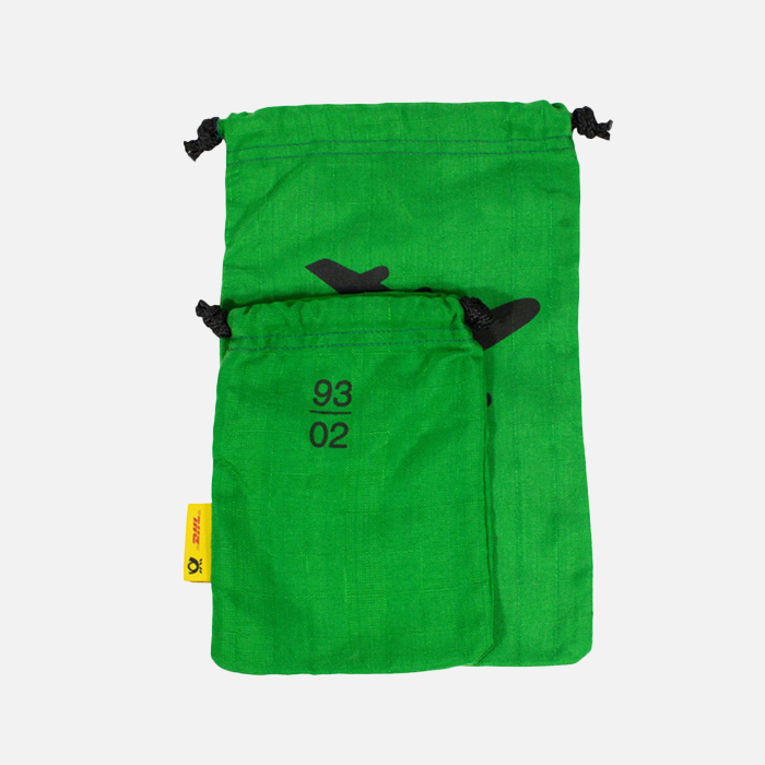 Upcycled packing bags