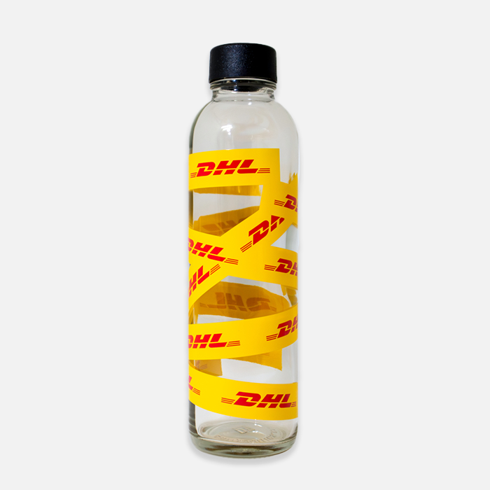 Glass bottle, CARRY x DHL 