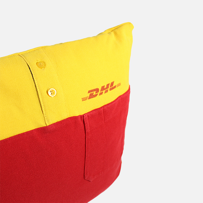 Upgecyceltes Kissen, DHL