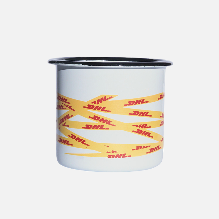 Enamel mug, DHL