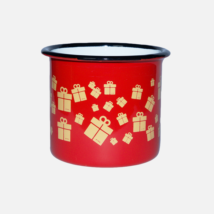 Emaille Becher, DHL