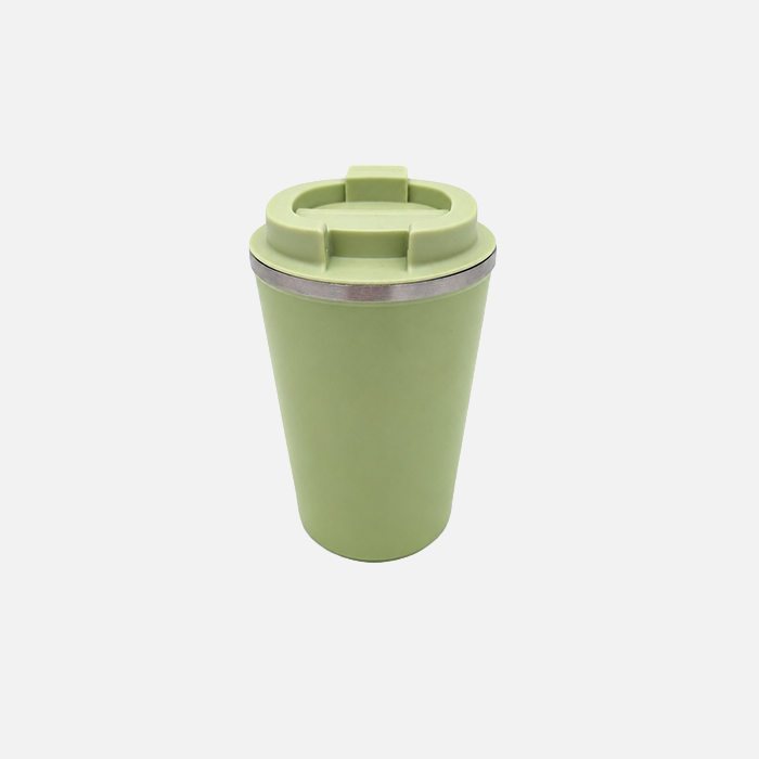 Double-walled cup DHL, warm green
