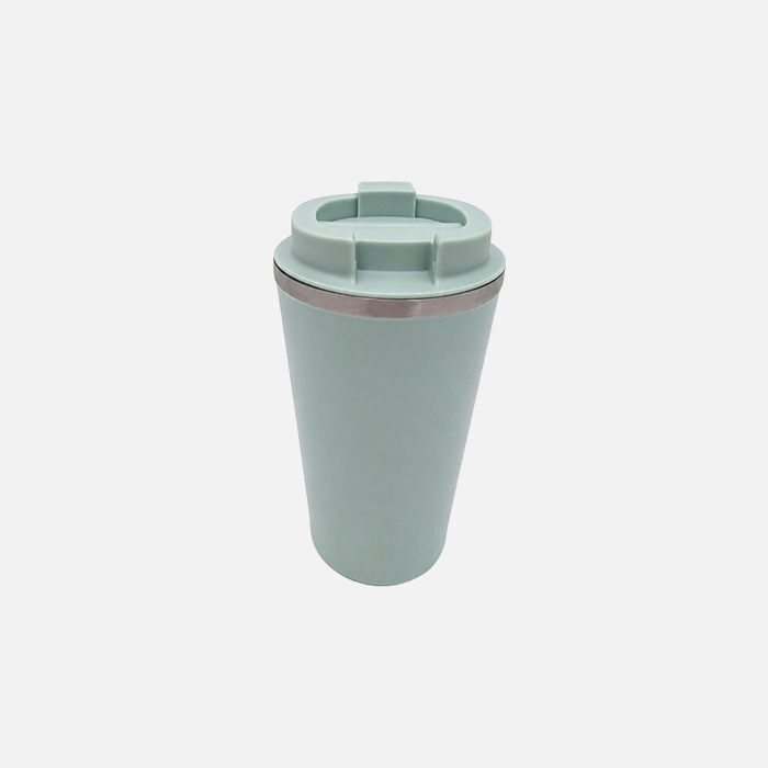 Doppelwandiger Becher DHL, cool green