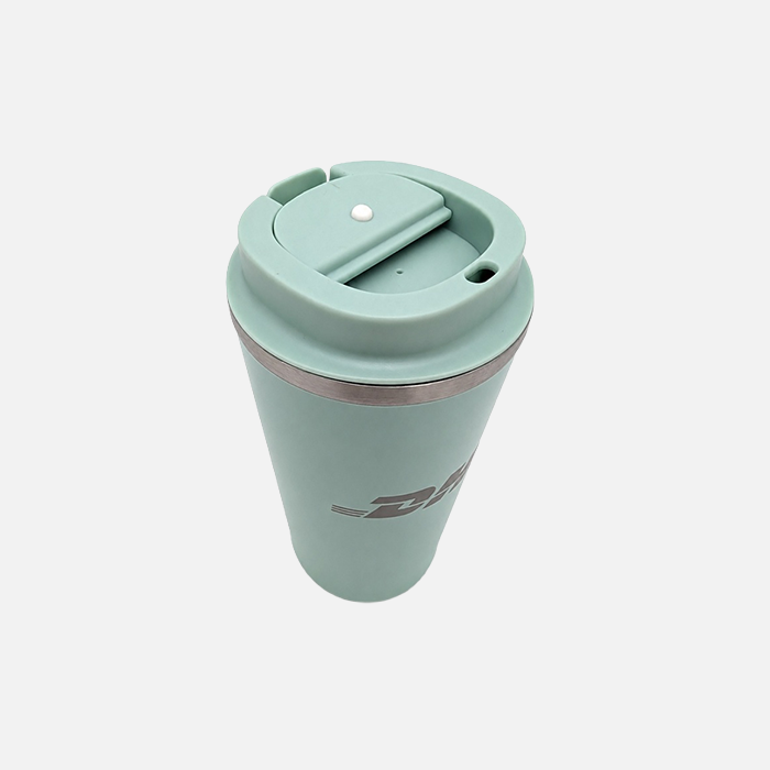 Doppelwandiger Becher DHL, cool green