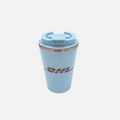 Double-walled cup DHL, light blue
