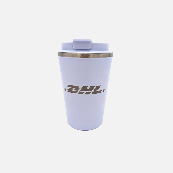Double-walled cup DHL, light violet