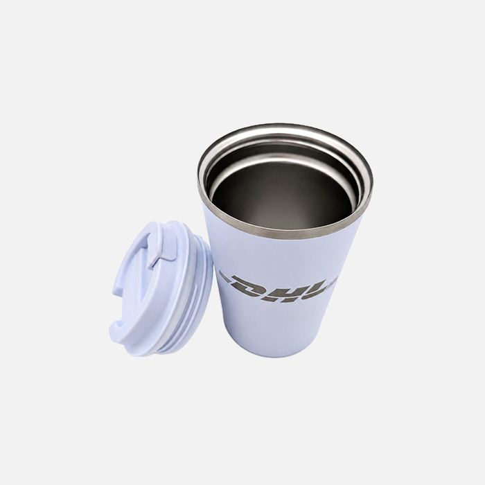 Double-walled cup DHL, light violet