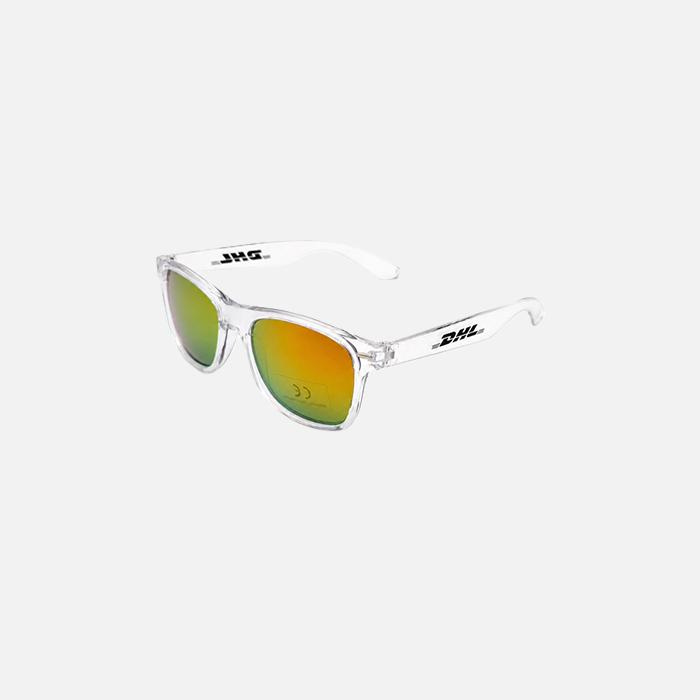 DHL Sunglasses transparent, orange