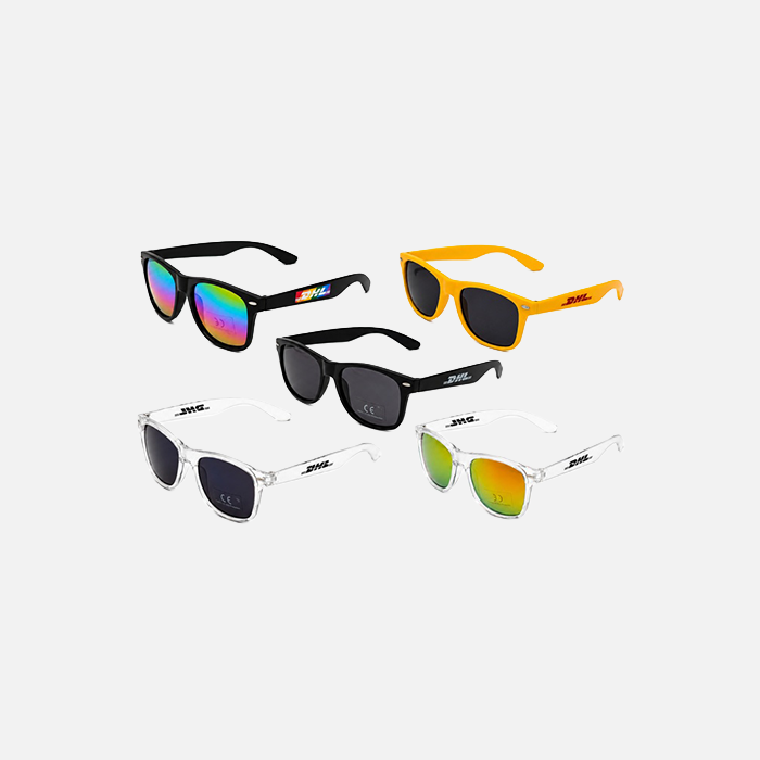 DHL Sunglasses transparent, ice blue