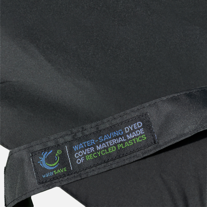 Taschenschirm, schwarz