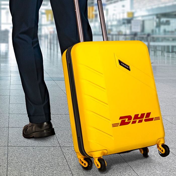 Hartschalen-Trolley, DHL