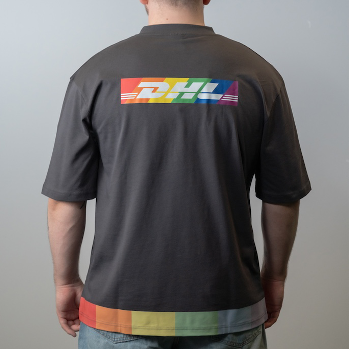 Oversized T-Shirt, anthrazitgrau