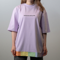 Oversized t-shirt, pastel purple