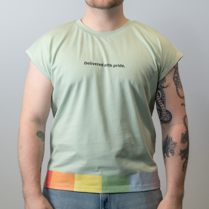 Tank top, pastel green