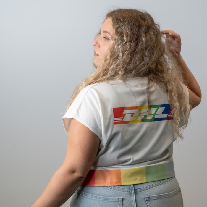 Crop Top, wollweiß