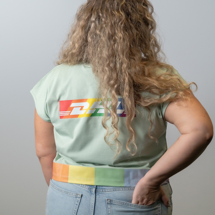 Crop Top, pastellgrün