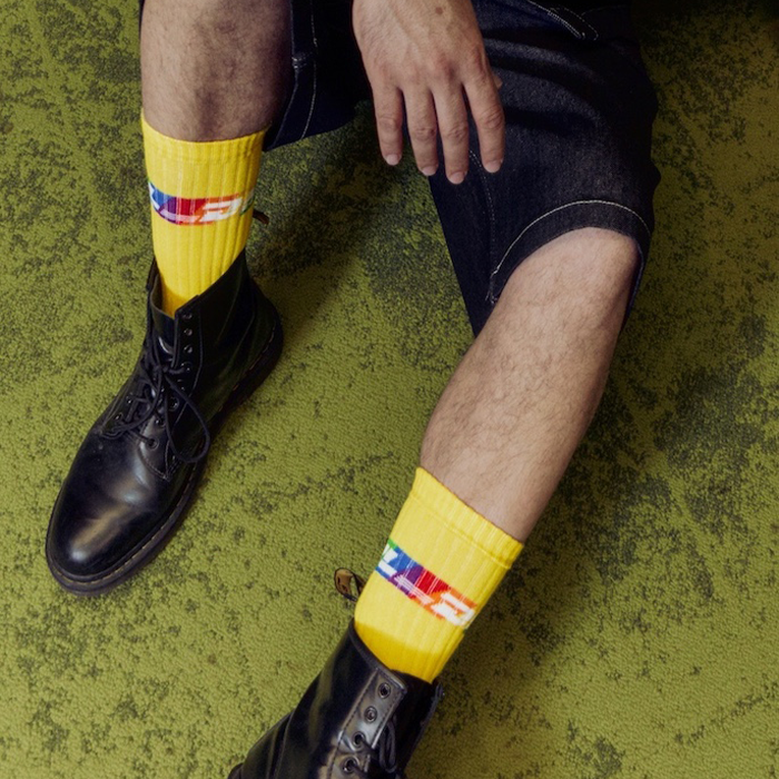 Baumwollsocken, weiß