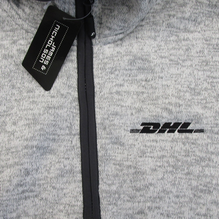 Strickfleece-Kapuzenjacke, Herren