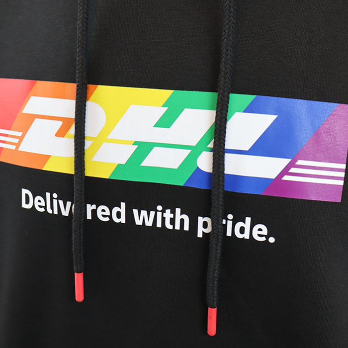 Hoodie, pride, schwarz
