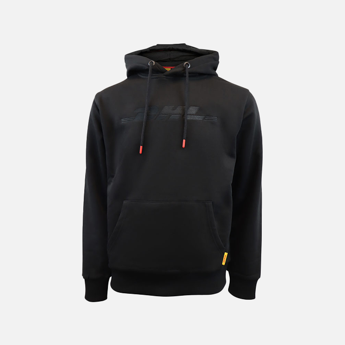 Hoodie, schwarz