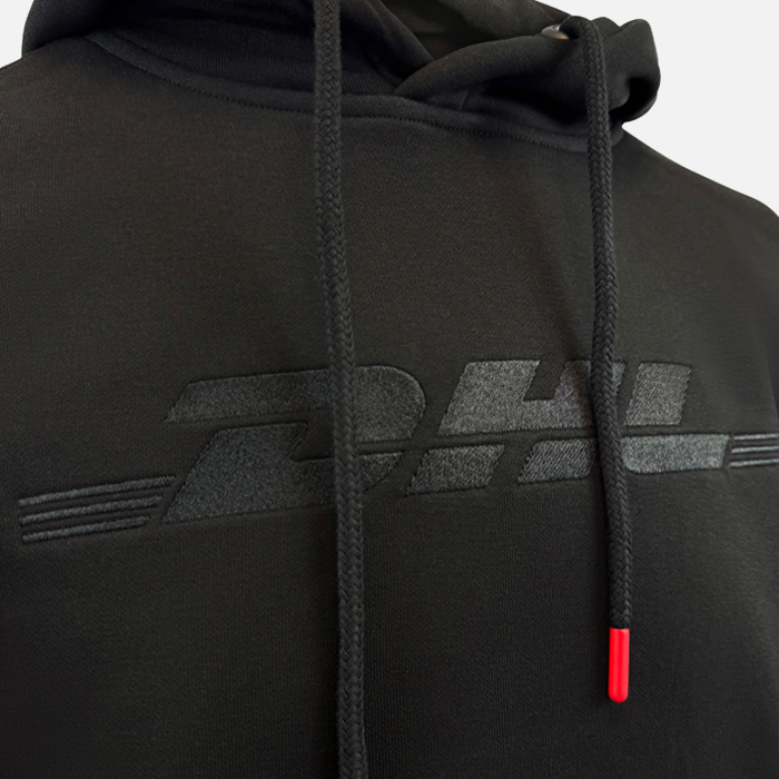 Hoodie, schwarz