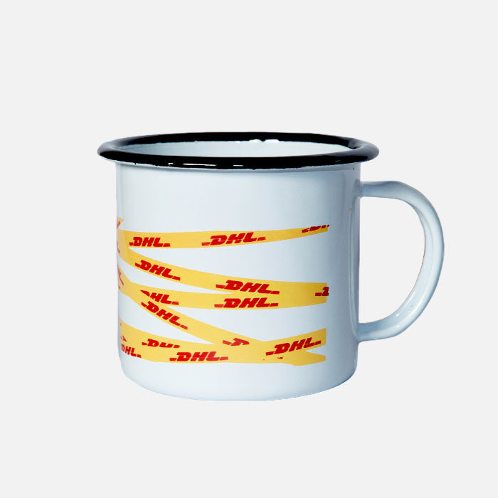 Emaille Becher, DHL