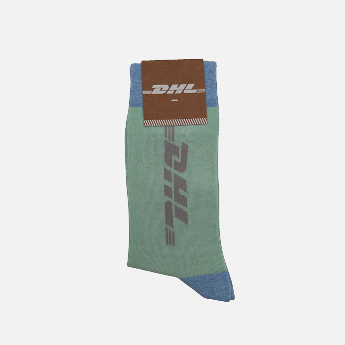 Socks, DHL, pastel blue/pastel green