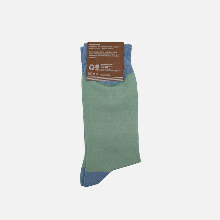Socks, DHL, pastel blue/pastel green