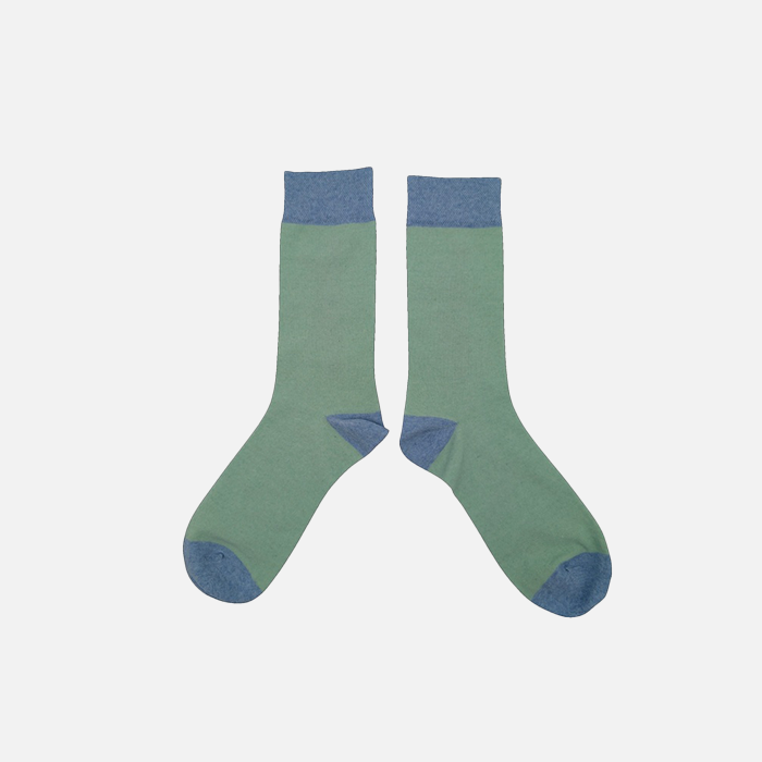 Socks, DHL, pastel blue/pastel green