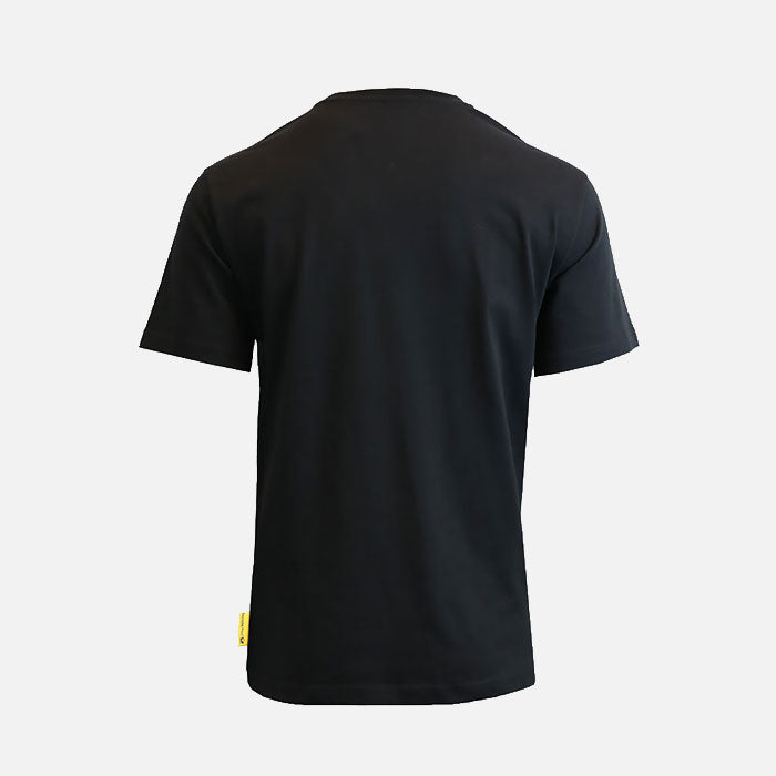 T-Shirt schwarz Herren, Co-Branding