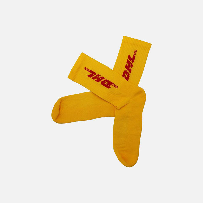 Crew socks, yellow